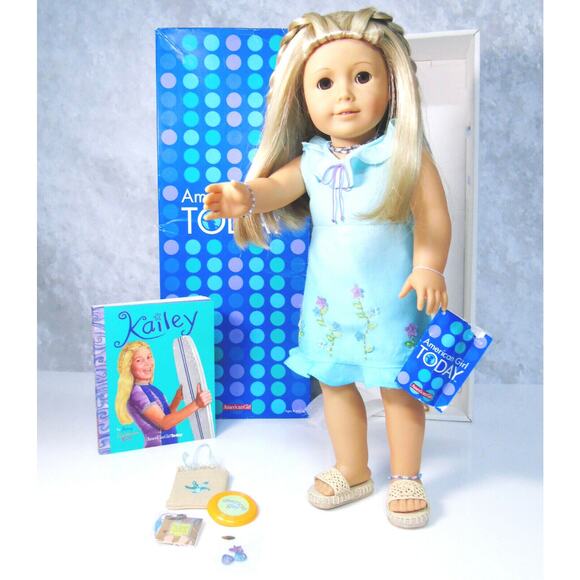 American Girl Pleasant Company DOLL KAILEY + Meet Outfit Accessories Jewelry BOX - Picture 11 of 11